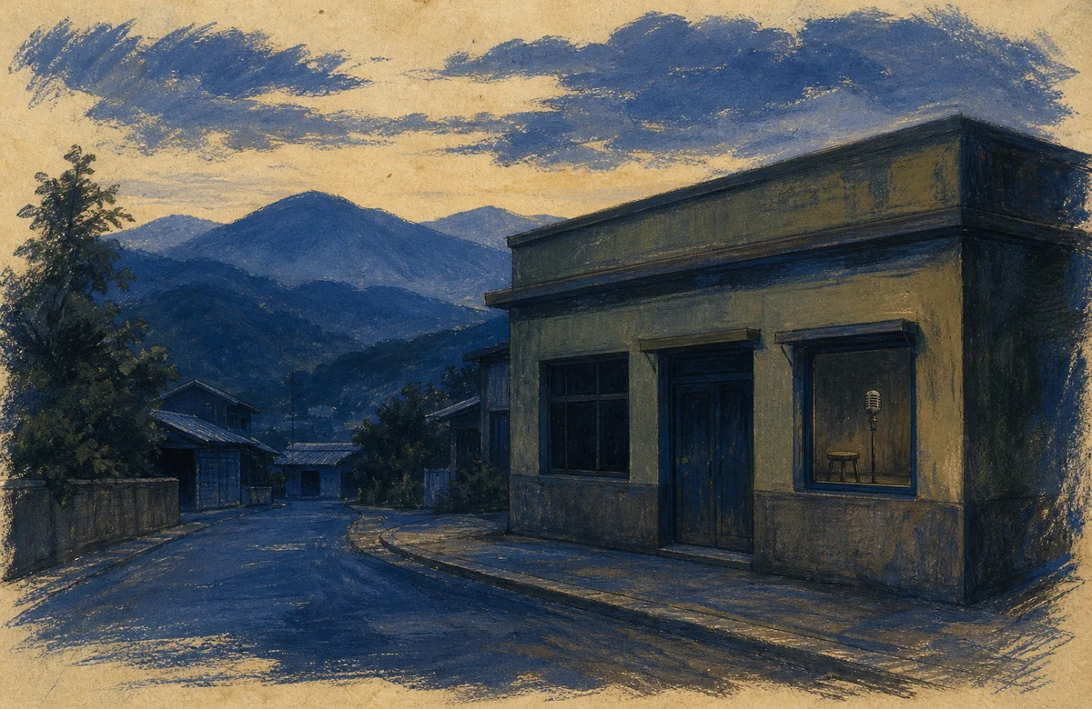 山城之音歌唱店 特色情境示意圖，本站原創插畫，非店內實拍